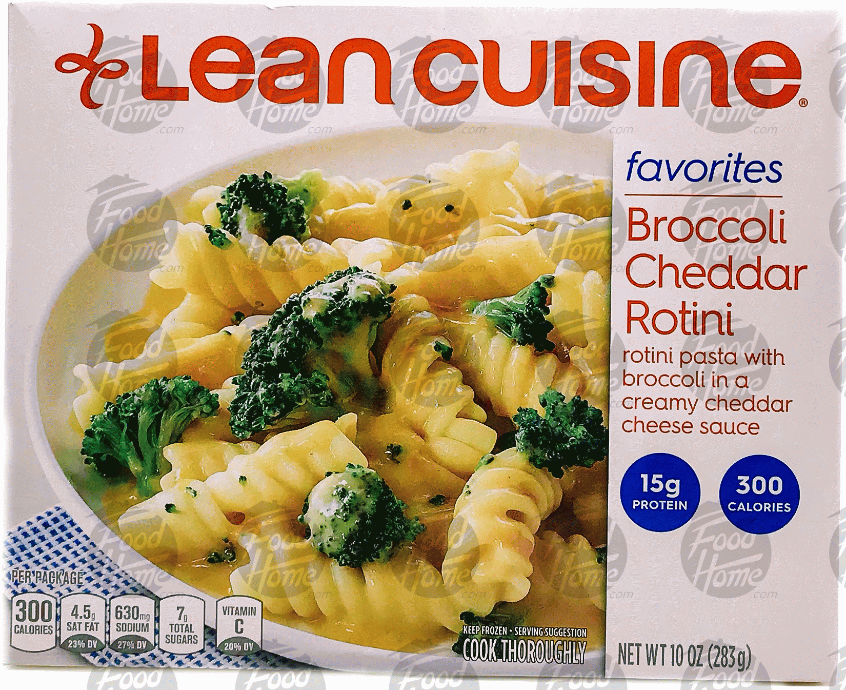 Lean Cuisine favorites broccoli cheddar rotine, frozen tray Full-Size Picture